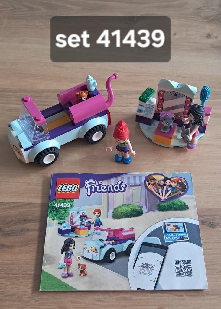 LEGO Friends Dierenkliniek Ambulance 41439, Ophalen of Verzenden, Zo goed als nieuw, Overige merken