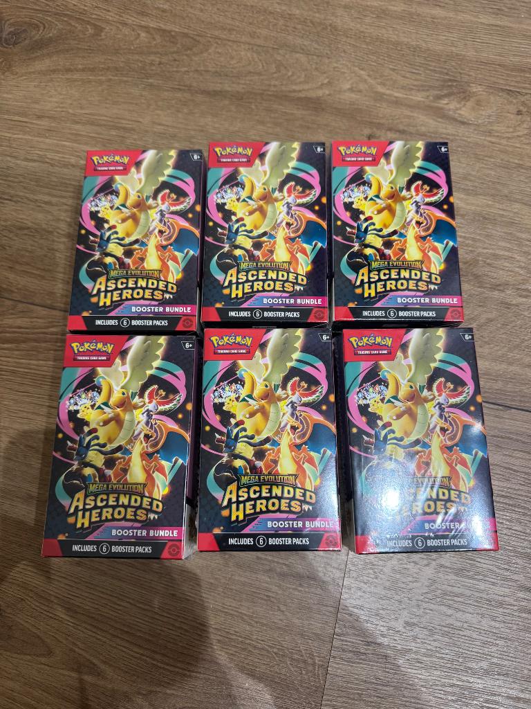 Ascended Heroes Booster Bundle(s), Ophalen of Verzenden, Nieuw, Booster