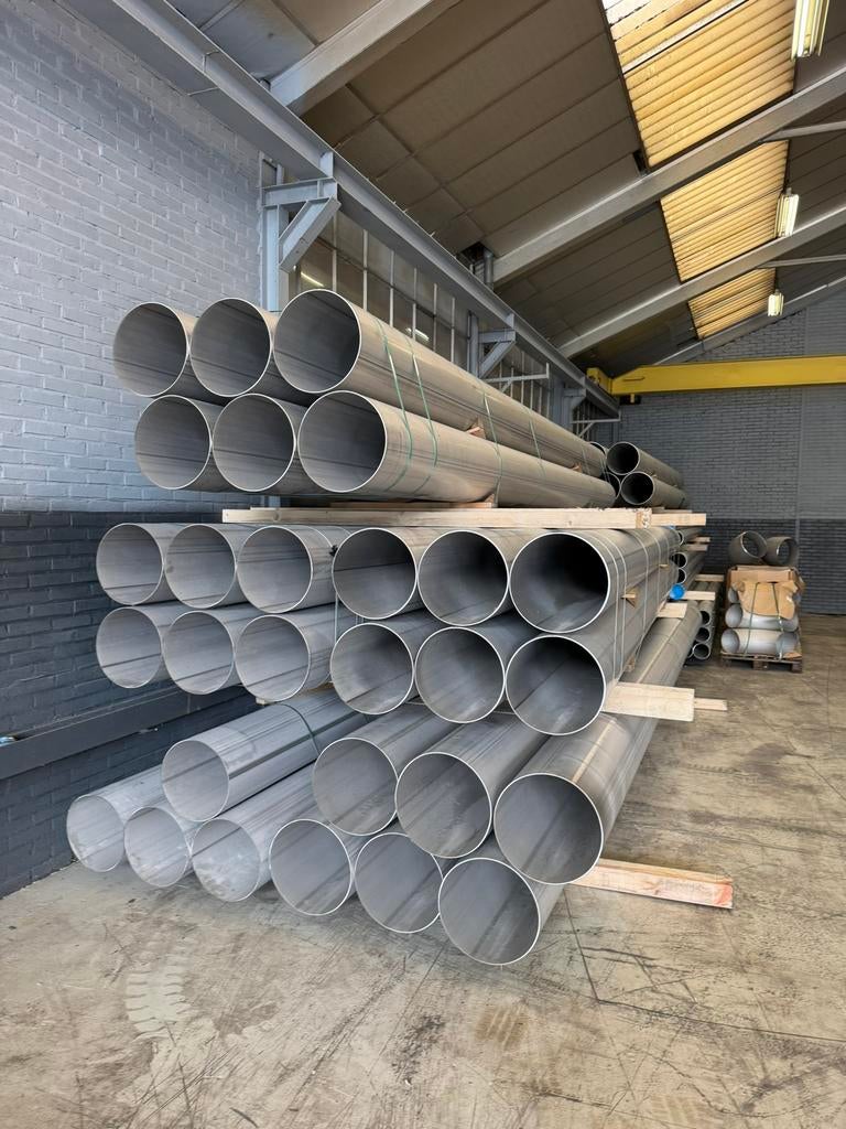 grote restpartij roestvrij staal, Doe-het-zelf en Verbouw, Metalen, Ophalen of Verzenden, Zo goed als nieuw, Overige metalen
