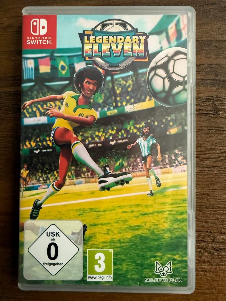 Legendary Eleven - Nintendo Switch (Voetbalgame), 1 speler, Eén computer, Ophalen of Verzenden, Zo goed als nieuw
