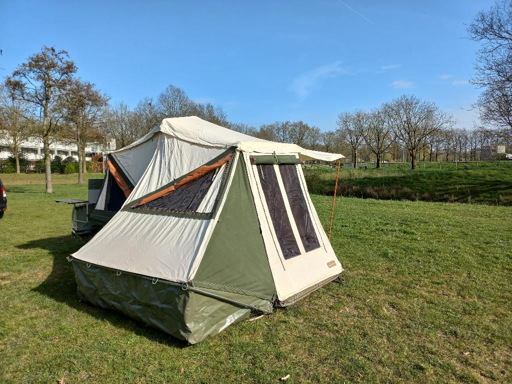 Complete Holtkamper Astro Airco inc luxe mobiele buitenkeuke, Ophalen, Meerkleurig, Aanwezig, Holtkamper