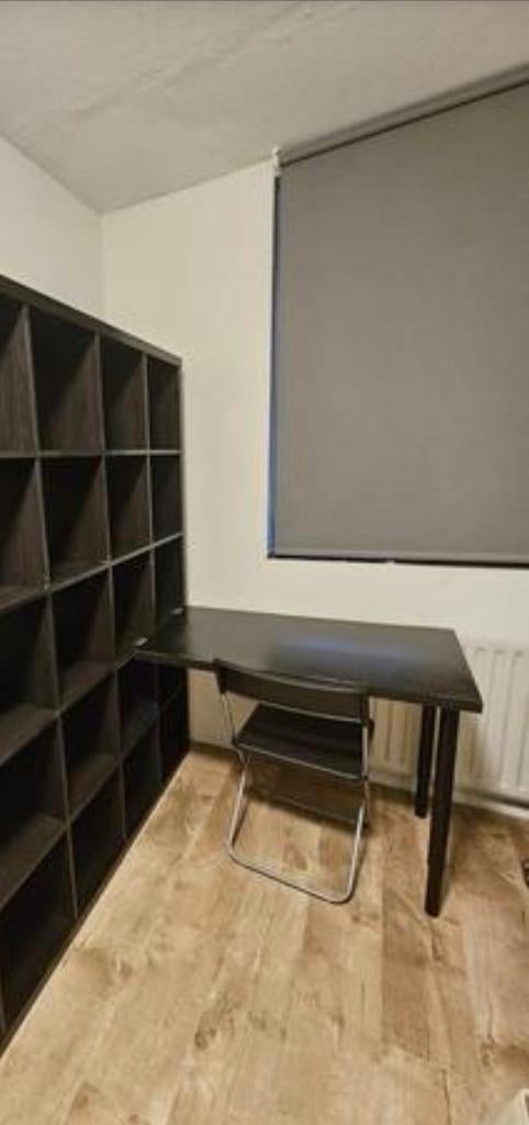 ikea kallax Linnmon BUREAU BLAD & Poten ZWART, Huis en Inrichting, Ophalen, Gebruikt