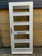 Voordeur met dubbele glas, Doe-het-zelf en Verbouw, Deuren en Horren, Ophalen, 200 tot 215 cm, Glas, Buitendeur