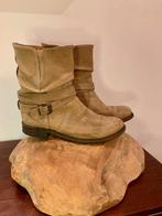 Sendra enkellaars beige leer – maat 40 – zacht leer, Sendra, Verzenden, Beige, Lage of Enkellaarzen