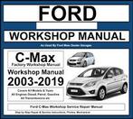 Ford C-max 2003-2019 Manual Ford ETIS 2022 op USB Stick, Verzenden