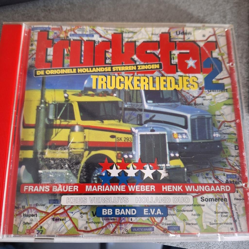 Truckstar truckerliedjes 2, Cd's en Dvd's, Ophalen of Verzenden, Zo goed als nieuw, Levenslied of Smartlap