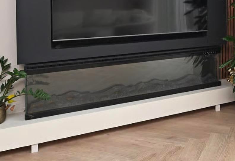 Mooie en moderne elektrische sfeerhaard - Monaco XXL, Huis en Inrichting, Haarden, Ophalen, Gebruikt, Inbouwhaard, Elektrische haard