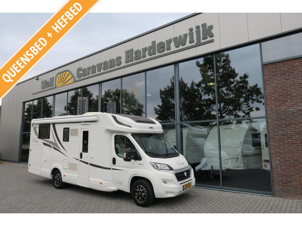 McLouis Sovereign 479 G AIRCO+FIETSENDR. 41900 km, Caravans en Kamperen, Campers, Chemisch toilet, Fiat, Luifel, Bedrijf