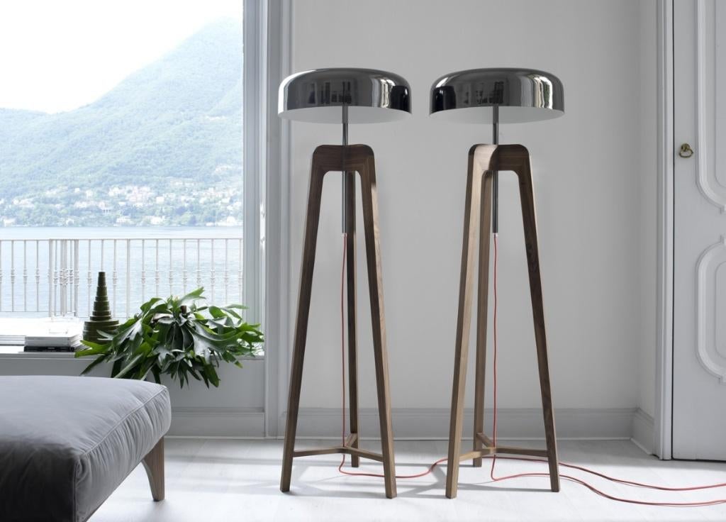 Set vloerlampen modern Italiaans design nieuw, Nieuw, Ophalen of Verzenden, Overige materialen, Modern