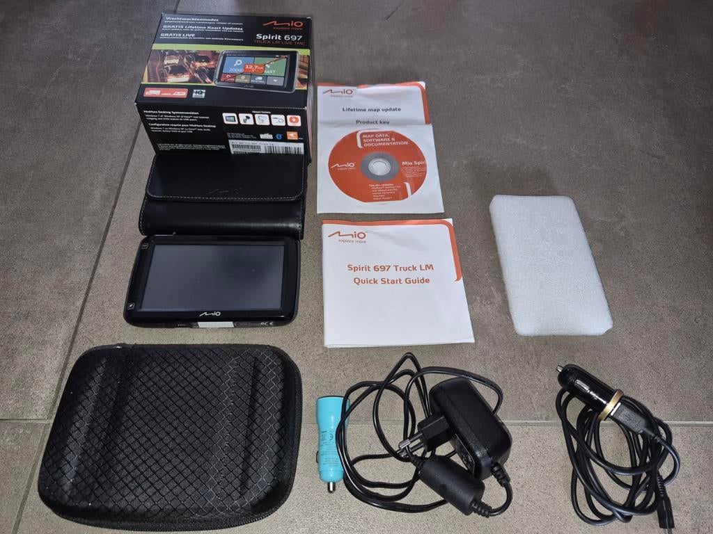 Mio Spirit 697 Truck LM Navigatiesysteem, Ophalen of Verzenden