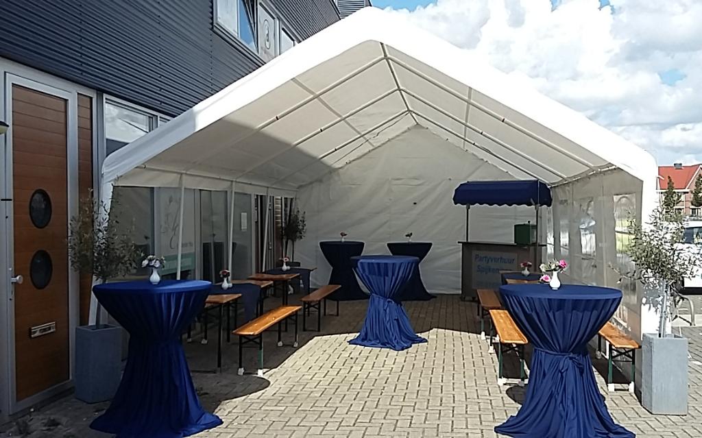 partytent 3x3 3x4 4x4 3x6 4x6 5x5 4x8, Ophalen of Verzenden, Zo goed als nieuw, Overige