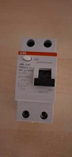 ABB Aardlekschakelaar FH202 A, Ophalen of Verzenden, Gebruikt, Schakelaar