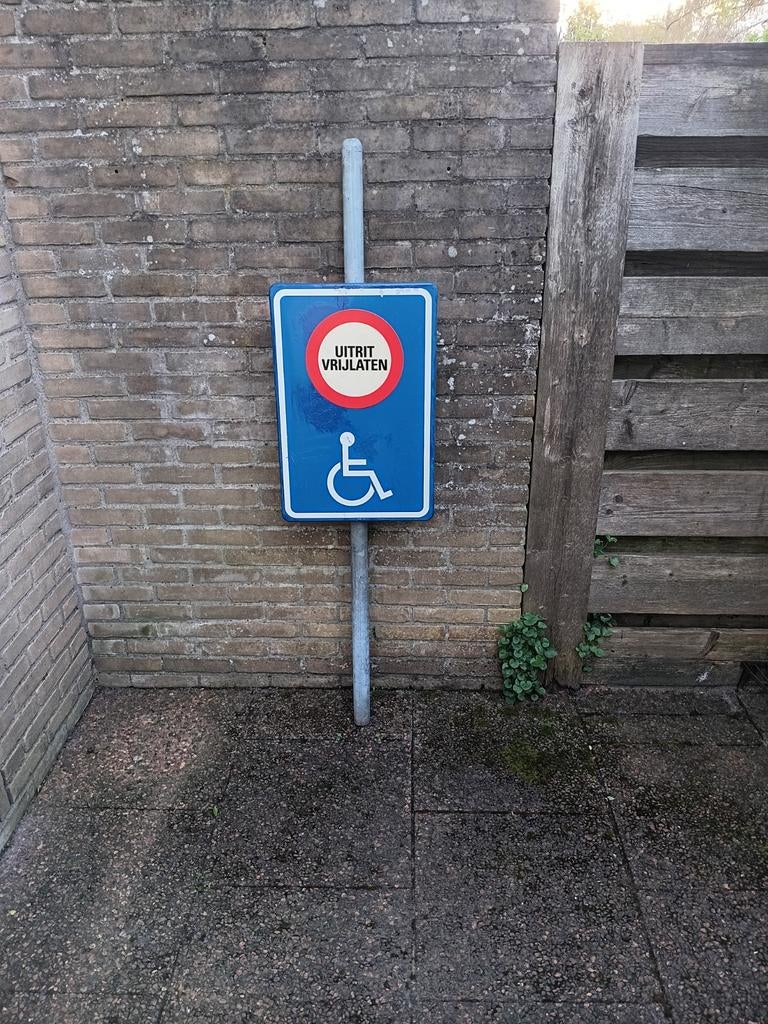 Bord uitrit vrijlaten voor invalide. Bieden vanaf € 25,--, Auto diversen, Ophalen