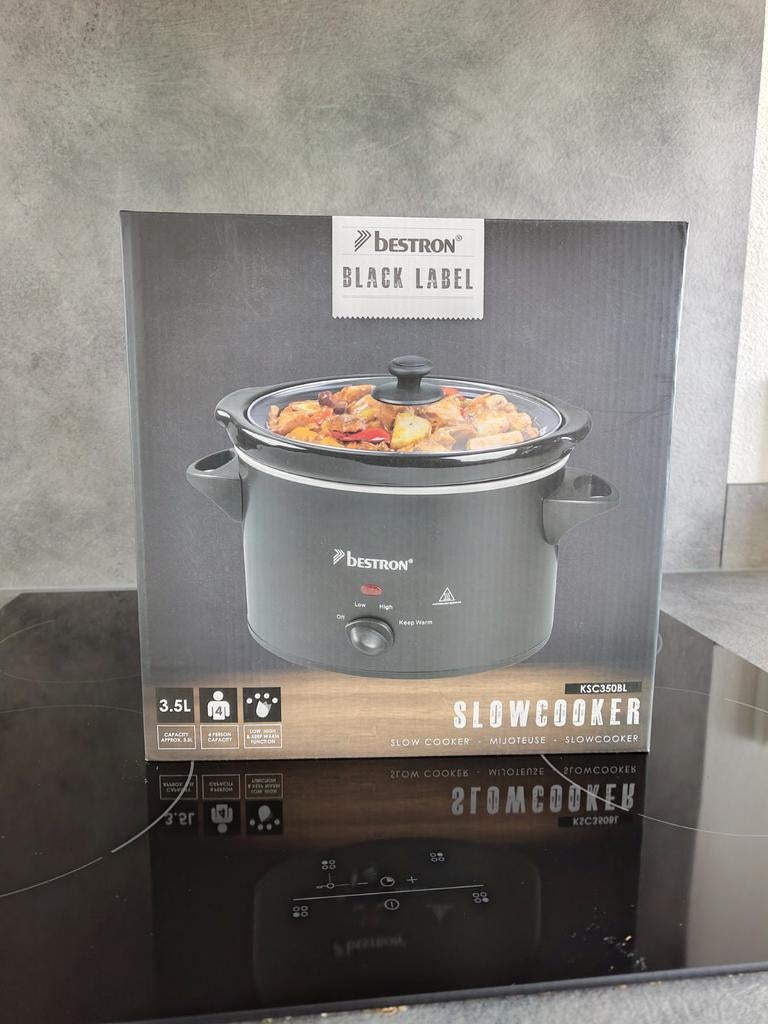 Bestron Slowcooker - NIEUW, Witgoed en Apparatuur, Slowcookers, Ophalen of Verzenden, Nieuw