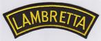 Lambretta stoffen opstrijk patch embleem #2, Motoren, Ophalen of Verzenden, Nieuw