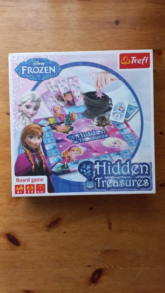 Hidden Treasures spel, Hobby en Vrije tijd, Gezelschapsspellen | Bordspellen, Een of twee spelers, Ophalen of Verzenden, Zo goed als nieuw