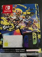 Nintendo switch Oled Splatoon editie, Spelcomputers en Games, Ophalen of Verzenden, Zo goed als nieuw, Met 1 controller, Switch OLED