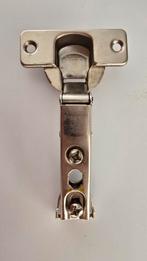Gezocht: Mepla scharnieren  35 cm opliggend, Ophalen of Verzenden, IJzer, Scharnier