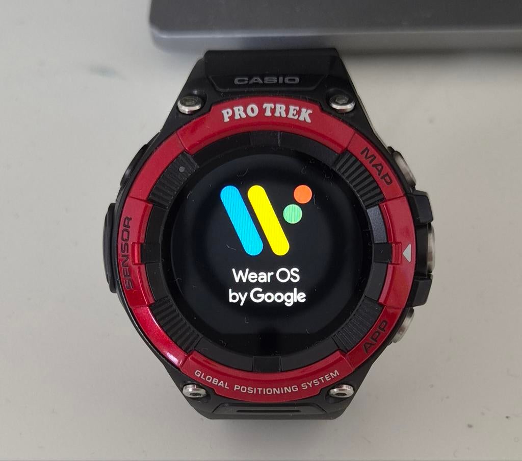 Casio WSD-F21HR Pro Trek Smartwatch met GPS en HR, Casio, Zwart, Ophalen of Verzenden, Zo goed als nieuw