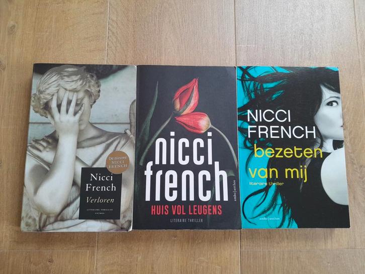 Nicci French Thriller Boeken Set: Verloren, Huis Vol Leugens, Boeken, Thrillers, Gelezen, Nederland, Ophalen of Verzenden