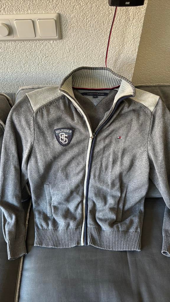 Vest tommy hilfiger M, Ophalen, Zo goed als nieuw, Maat 38/40 (M), Grijs
