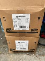 200x PGB slotbouten M12x150, Ophalen of Verzenden, Nieuw, 100 tot 250 mm, Bouten of Moeren