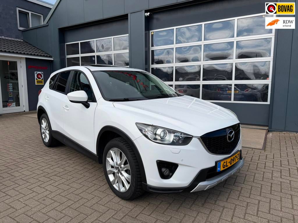 Mazda CX-5 2.2D HP GT-M 4WD / Sportleder / Schuifdak / Camer, Auto's, Euro 5, Gebruikt, Zwart, 4 cilinders