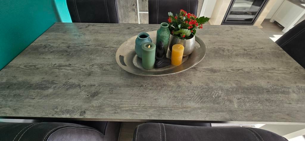 Eettafel  plus salontafel, Huis en Inrichting, Tafels | Salontafels, Ophalen, Rechthoekig, 50 tot 100 cm, Minder dan 50 cm