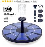 zonneenergie mooie fonteinn ontspannensfeer in uw tuin Nieuw, Tuin en Terras, Ophalen of Verzenden, Nieuw, Vijverpomp