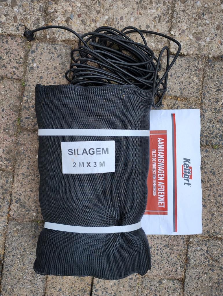 Kelfort fijnmazig aanhangwagen afdeknet 3x2 mtr - Nieuw, Ophalen of Verzenden, Nieuw