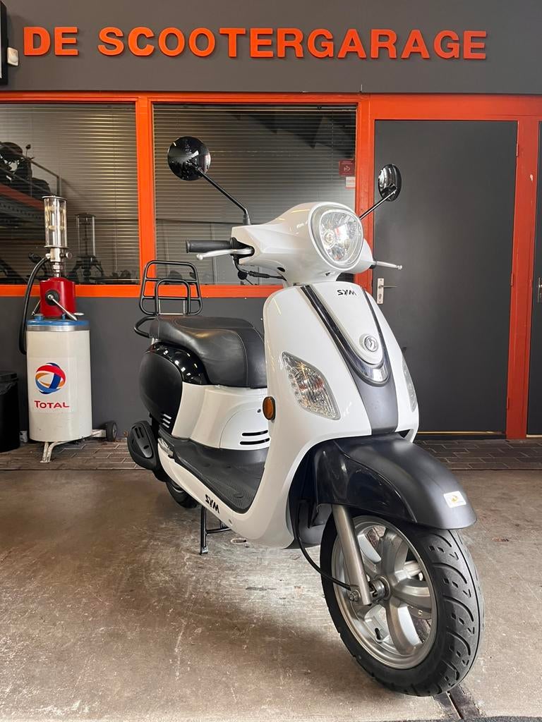 Sym fiddle 3 brom 45km 2014, Fietsen en Brommers, Scooters | SYM, Gebruikt, Sym, Sym, Benzine