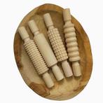 Deegrollers met patroon - ongebruikt, Hobby en Vrije tijd, Stempelen, Verzenden, Nieuw, Houten stempel