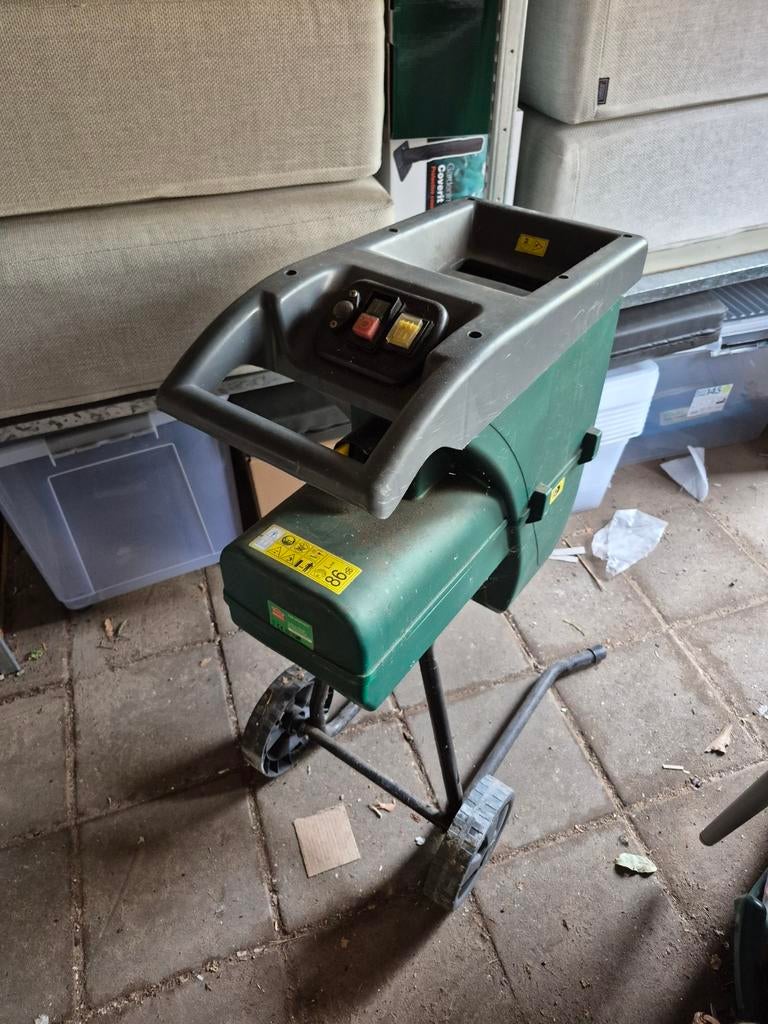 Hakselaar 2500W voor takken tot 4cm - Tuinversnipperaar, Ophalen, Gebruikt, Elektrisch, TOP CRAFT