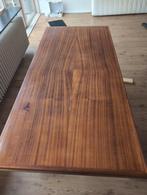 Antiek houten bureau 1910 met opbergruimte, Antiek en Kunst, Ophalen of Verzenden