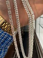 Prachtige 925 zilveren kettingen koningsketting | cuban, Sieraden, Tassen en Uiterlijk, Kettingen, Ophalen of Verzenden, Nieuw