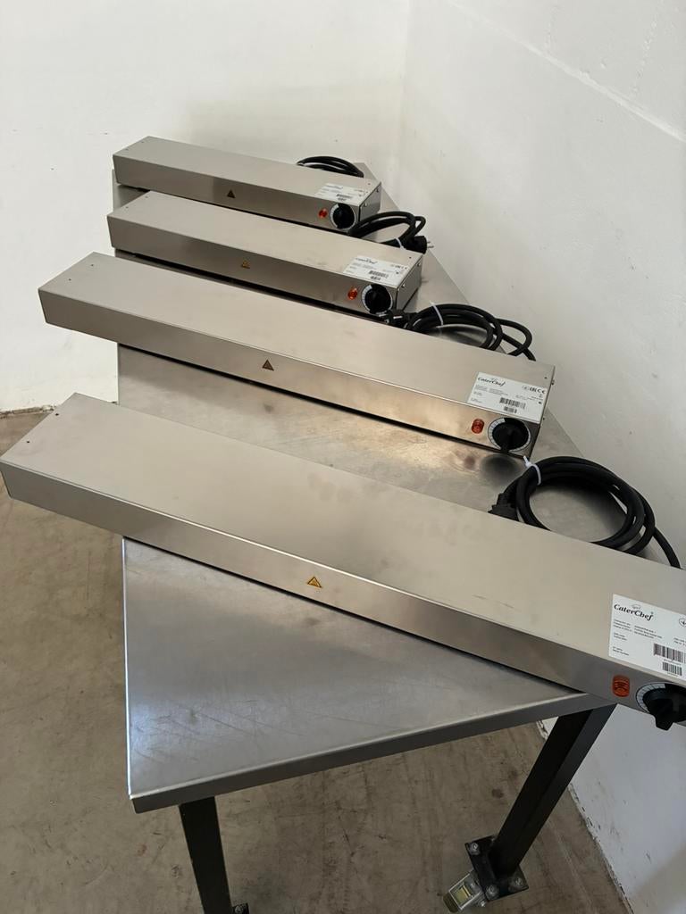 Te koop 4 stuks caterchef warmtelamp infrarood heater, Ophalen of Verzenden, Zo goed als nieuw