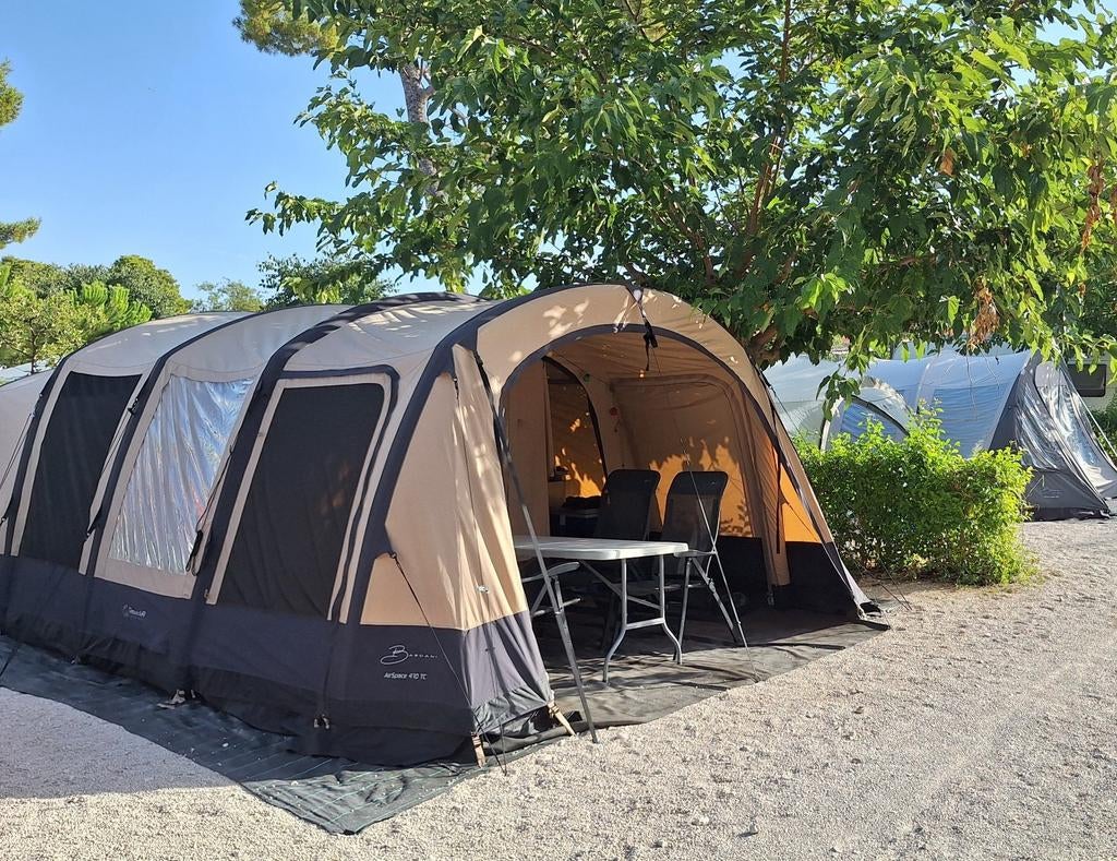 Bardani Airspace 410 TC - Zo goed als nieuw!, Caravans en Kamperen, Ophalen, Zo goed als nieuw, Tot en met 5