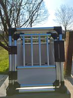 Autobench hond aluminium medium, Ophalen, Zo goed als nieuw