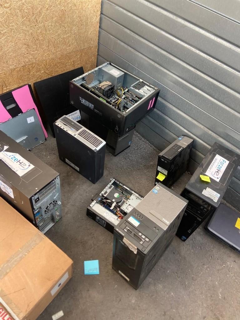 pc's, Computers en Software, Desktop Pc's, Ophalen, Gebruikt, Onbekend