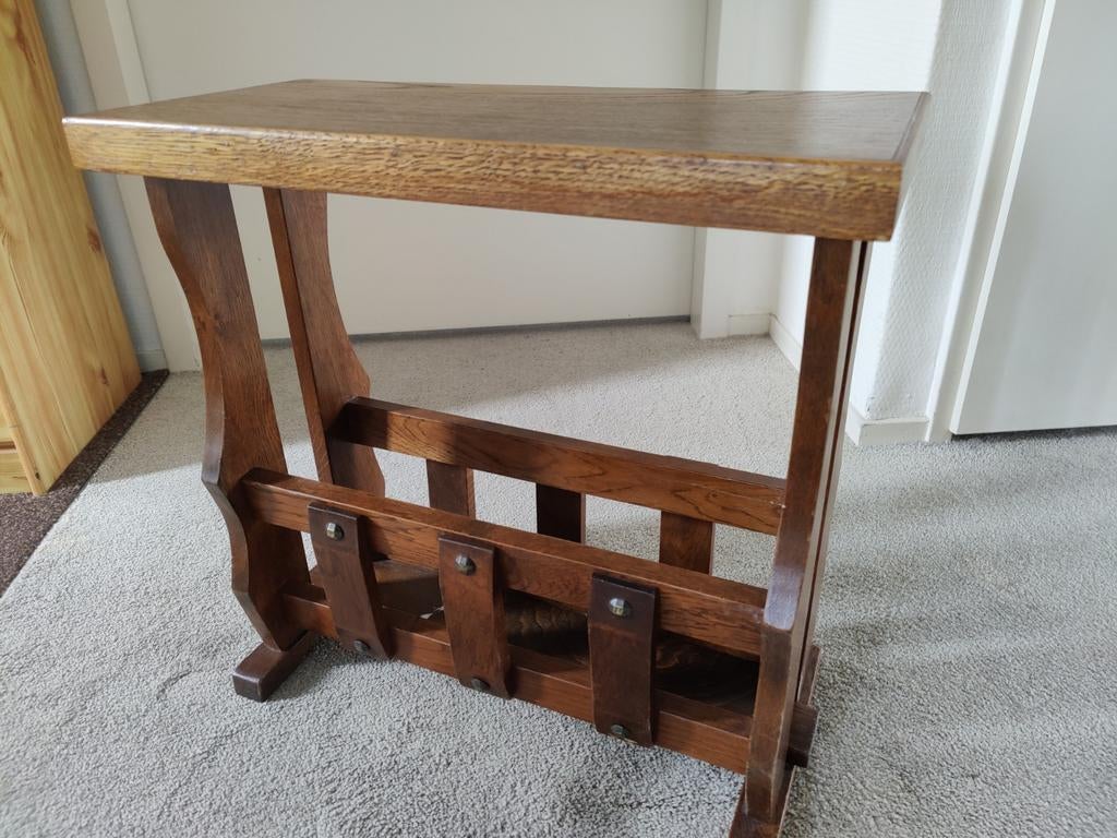 Lectuur bak, klassiek eiken, Ophalen, Gebruikt