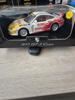 077 porsche gt3 cup 1/18 bburago, Ophalen of Verzenden, Zo goed als nieuw, Bburago