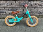 Veloretti loopfiets - Aqua met bruin zadel, Ophalen, Gebruikt, Loopfiets
