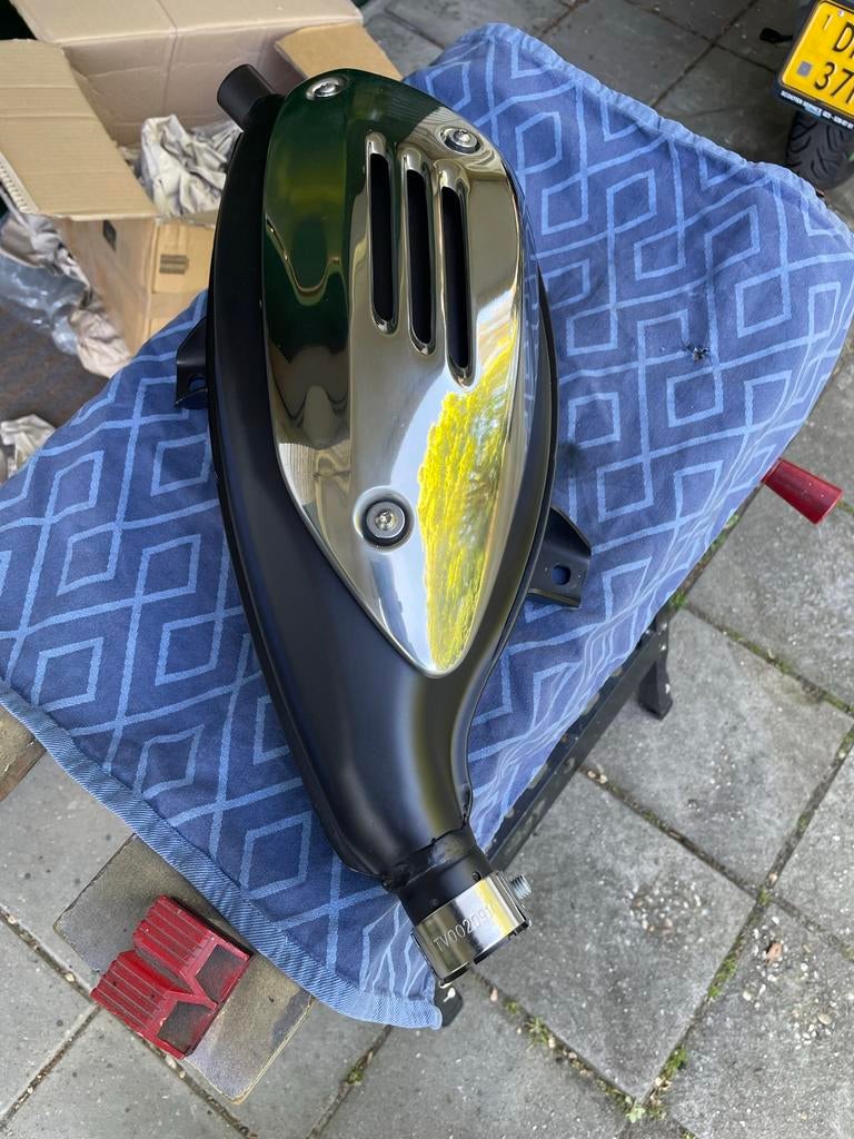 Vespa GTS GTV uitlaat met bocht MY20 - Nieuw, 0 km, Ophalen of Verzenden, Nieuw, Uitlaat, Vespa