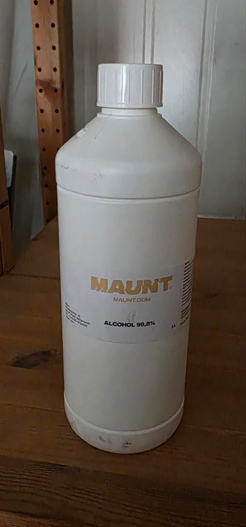 Maut Alcohol 99,8% - 1 Liter voor Industriële Toepassing, Ophalen of Verzenden, Nieuw