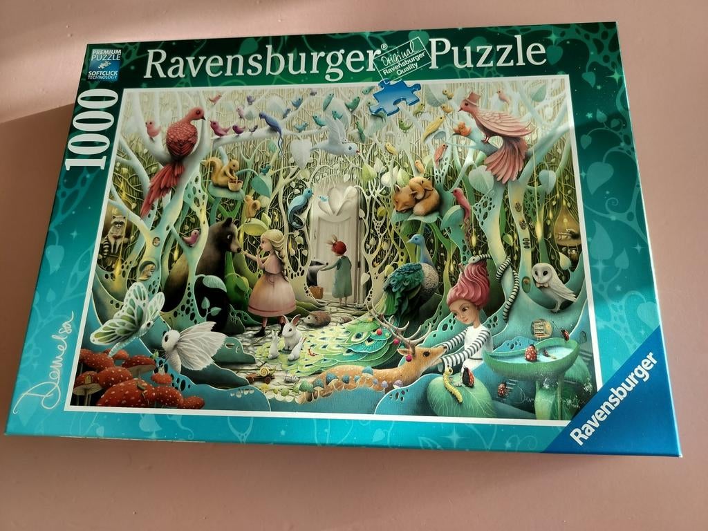 Puzzel Ravensburger 1000 st, Ophalen, 500 t/m 1500 stukjes, Zo goed als nieuw