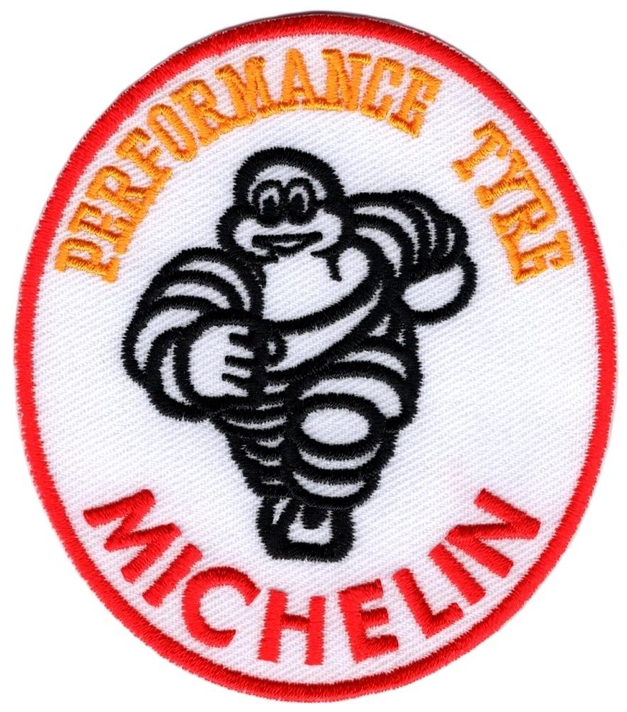 Michelin Performance Tyre stoffen opstrijk patch embleem #6, Motoren, Accessoires | Overige, Nieuw, Ophalen of Verzenden