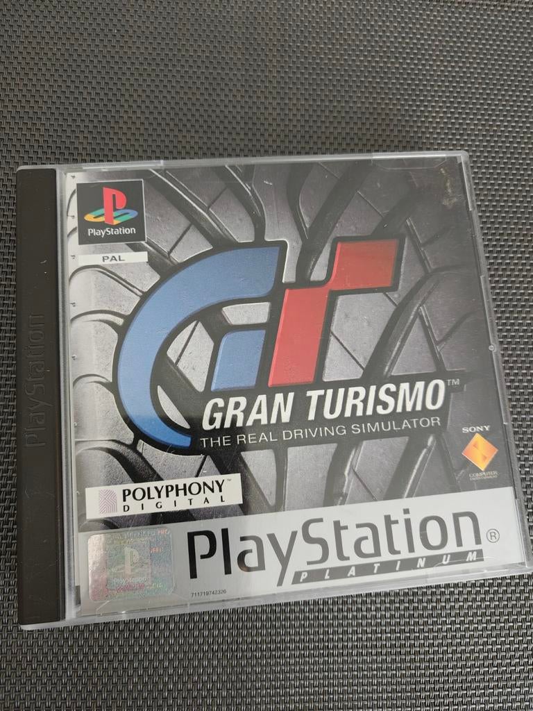 PS1 Gran Turismo compleet, Gebruikt, Racen en Vliegen, 2 spelers, Ophalen of Verzenden