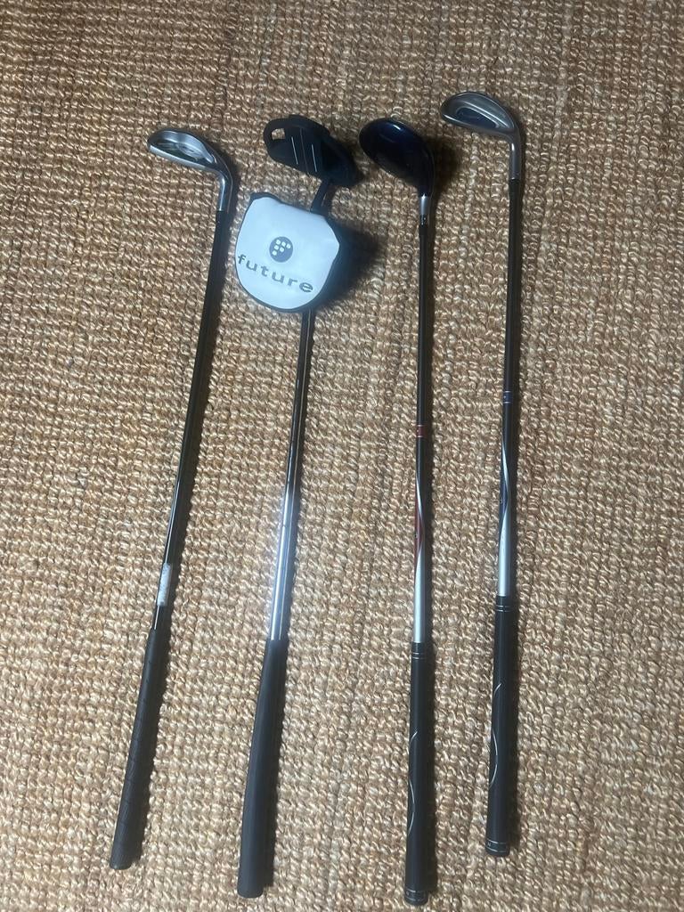 Vier golfclubs kindermaat, Ophalen, Gebruikt, Club, Overige merken