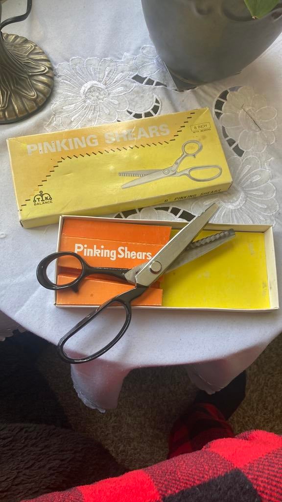 Vintage Pinking Shears schaar, Ophalen of Verzenden, Gebruikt, Overige typen