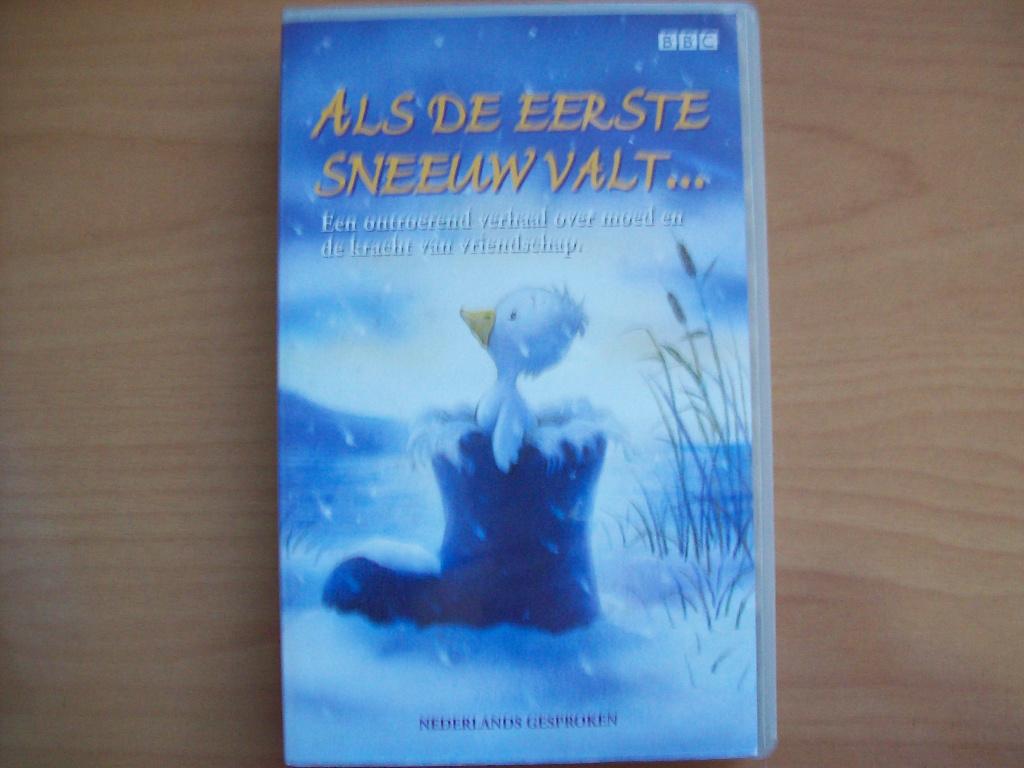 Als De Eerste Sneeuw Valt (Nieuw in folie!) VHS; BBC, Tekenfilm, Alle leeftijden, Ophalen of Verzenden, Nieuw in verpakking